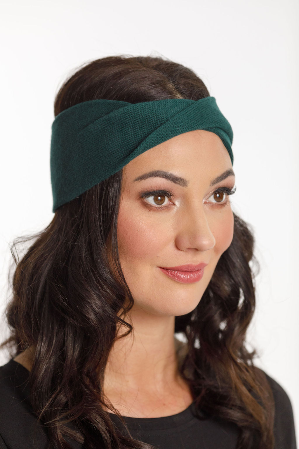 Knitted Headband - Sale - Emerald Green
