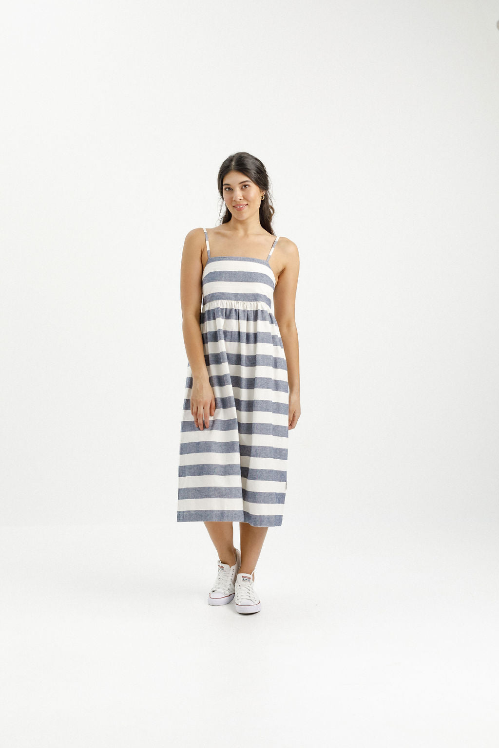 Riley Dress - Beach Stripe