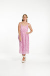 Adaline Dress - Pink Bloom Print