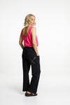 Avenue Pants - Winter Weight - Black with Matte Black X