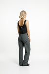 Avenue Pants - Winter Weight - Charcoal with Matte Black X