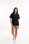 Chris Knitted Tee - Sale - Open Weave Black