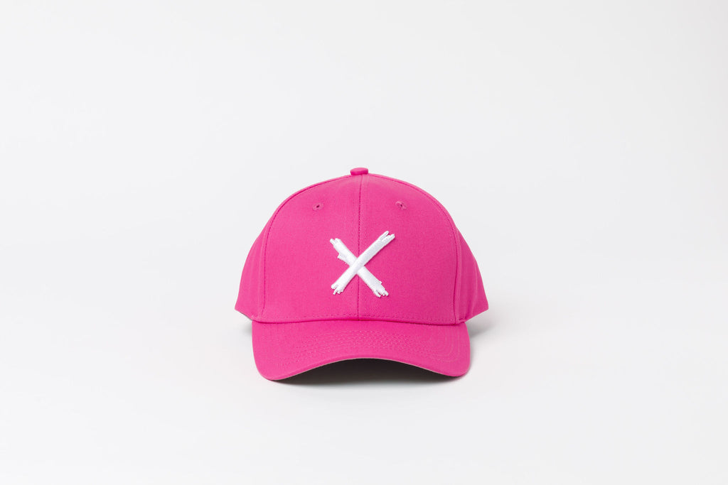 Homelee Cap - Pink with White X